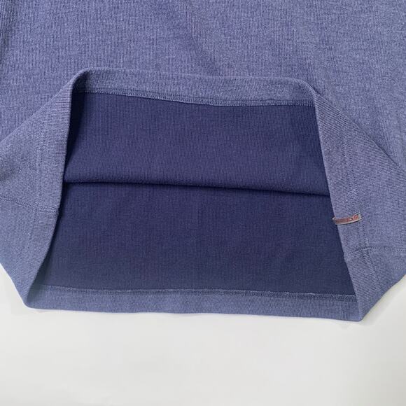 Columbia Sweatshirt Mens XL Extra Large Navy Vertex Half Zip Cotton Blend - Picture 6 of 10